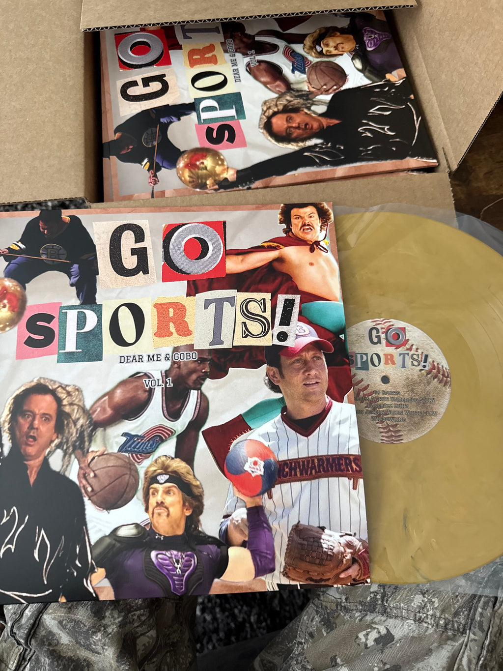 Dear Me & Gobo - “Go Sports!” Signed Vinyl